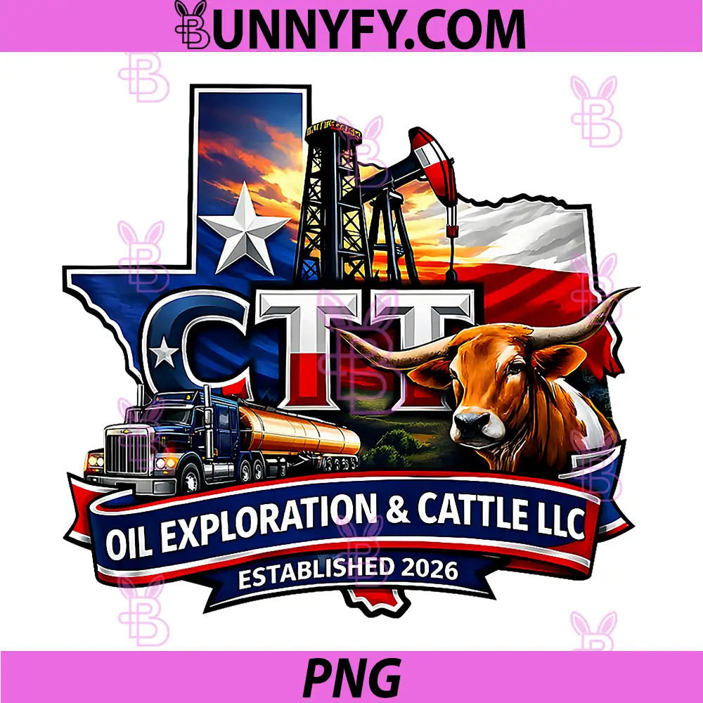 CTT Oil Exploration and Cattle PNG, Oilfield Ranch PNG