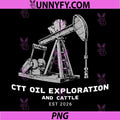 CTT Oil Exploration And Cattle Logo PNG, West Texas Cowboy PNG