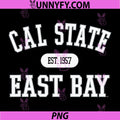 Cal State East Bay PNG, Pioneers Varsity Red Officially Licensed PNG