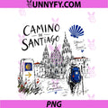 Camino De Santiago PNG, Pilgrim Way Of St James Spain Hike Camino PNG