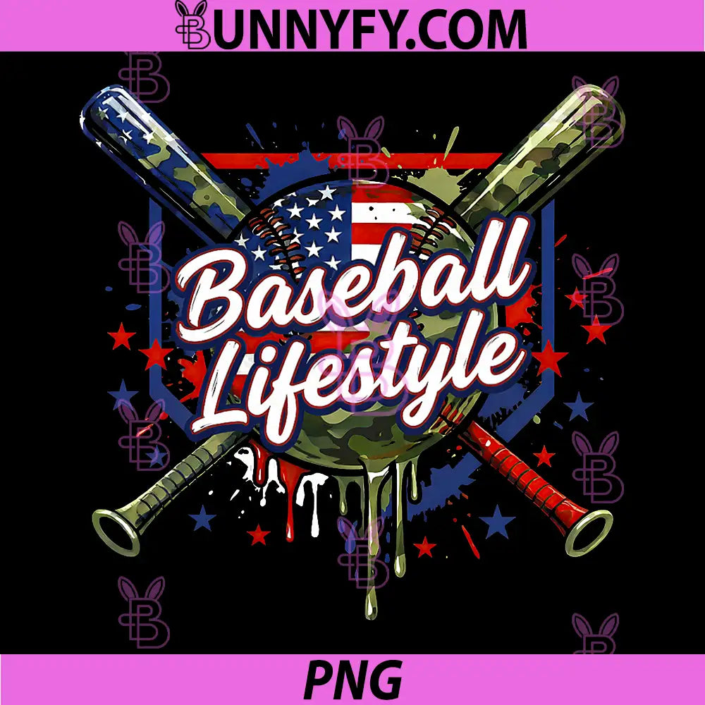 Camo Baseball Drip Ice Cream PNG, Apparel Baseball PNG