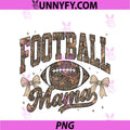 Camo Checkered Football Mama PNG, Touchdown Game Day Football Mom PNG