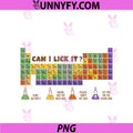 Can I Lick It PNG, Chemistry Periodic Table Of Elements Science PNG