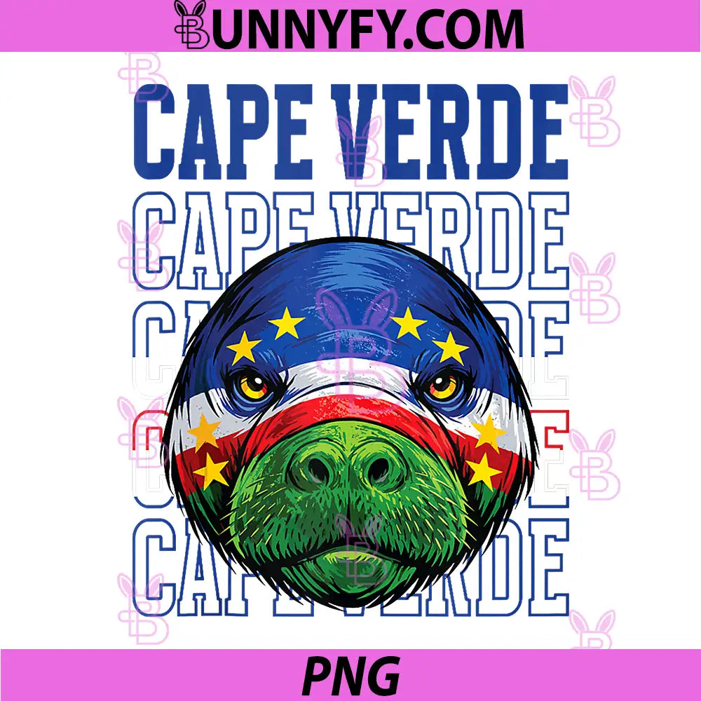 Cape Verde PNG, Fan Manatee Cabo Verdean PNG