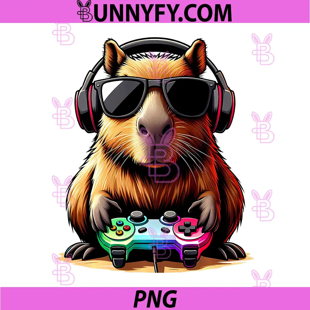 Capybara Funny Video Games PNG, Capybara Performance PNG
