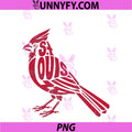 Cardinal PNG, Retro Vintage PNG