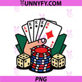 Casino Dealer PNG, Vintage Las Vegas Strip Badge Retro Deal Room PNG