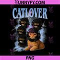 Cat Lover Gamer Gang in Balaclava Headsets PNG, Funny Meme PNG