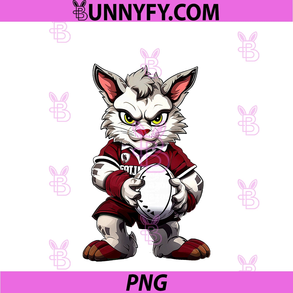 Cat PNG, Rugby PNG