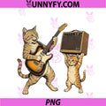 Cat Playing Guitar PNG, Men Rock Star Rock And Roll PNG