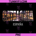 Catalonia españa PNG, City Established Vintage Design PNG