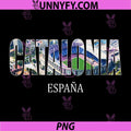 Catalonia españa City PNG, Established Vintage Design PNG