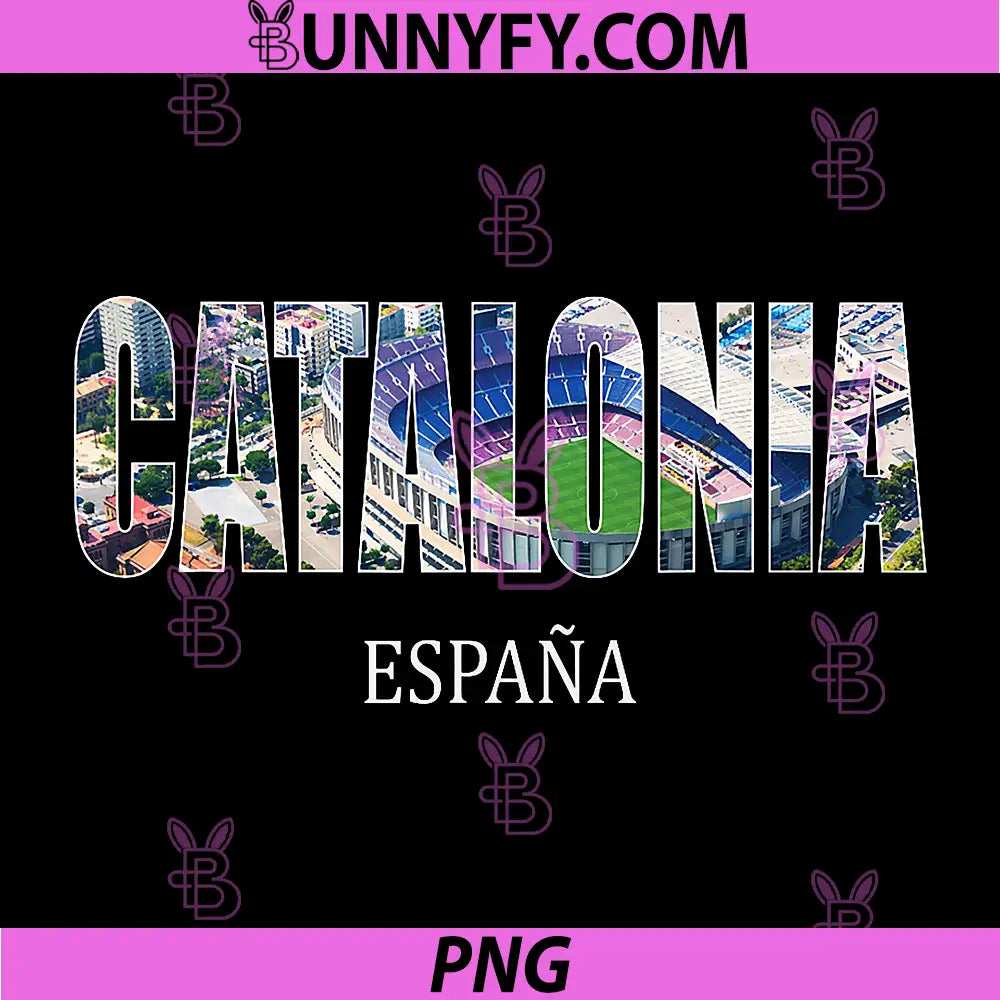 Catalonia españa City PNG, Established Vintage Design PNG
