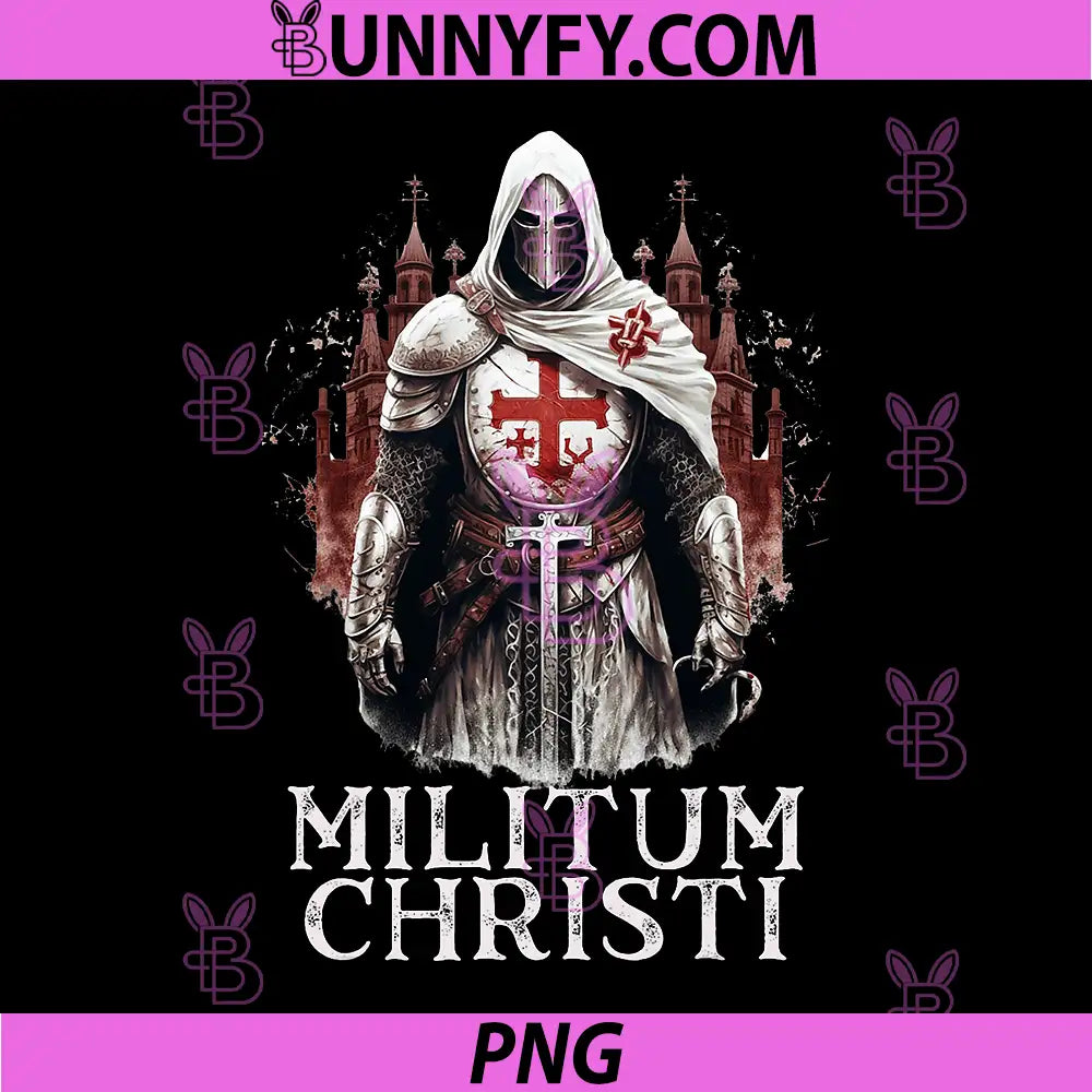 Militum Christi Knight Templar PNG, Crusader Cross Medieval PNG