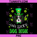 Cavalier One Lucky Dog Mom PNG, Funny Dogs Lover St Patrick's Day PNG