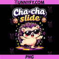 Cha-cha Slide PNG, Kawaii Chibi Dancing Hedgehog PNG