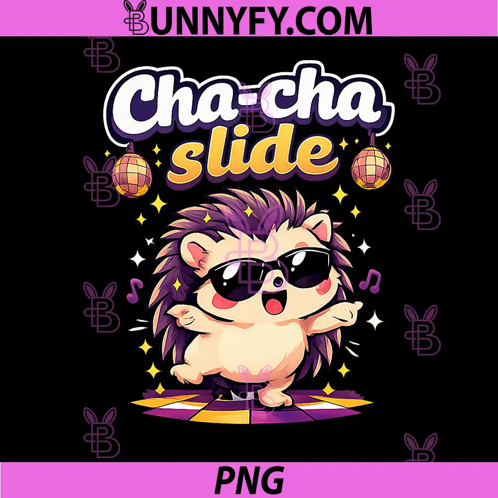 Cha-cha Slide PNG, Kawaii Chibi Dancing Hedgehog PNG