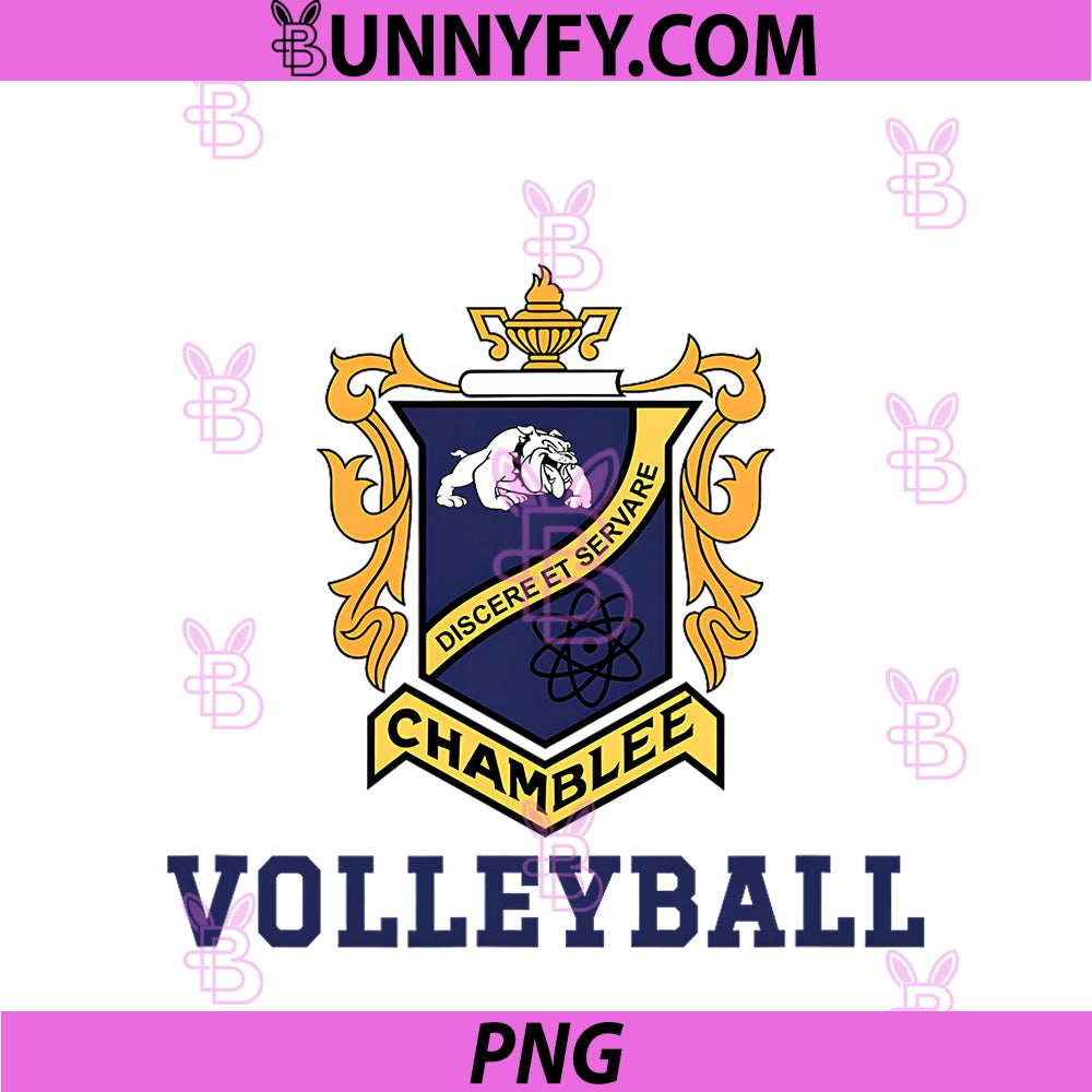 Chamblee Charter High School Bulldogs PNG, Volleyball PNG