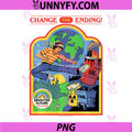 Change the Ending Sarcastic PNG, Retro Vintage Funny Adult Humor PNG