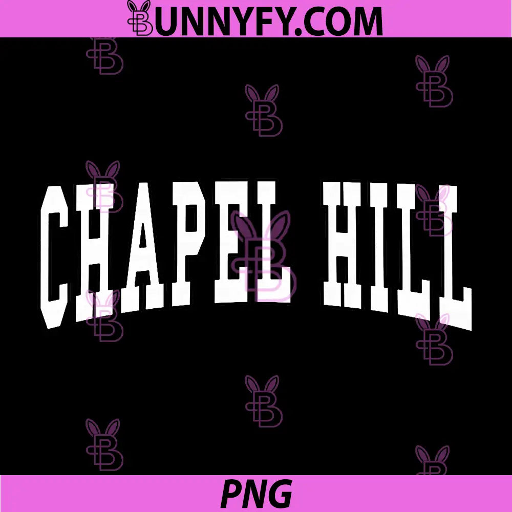 Chapel Hill PNG, North Carolina Throwback Design Classic PNG