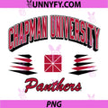 Chapman Panthers Retro PNG, Diamond White Officially Licensed PNG