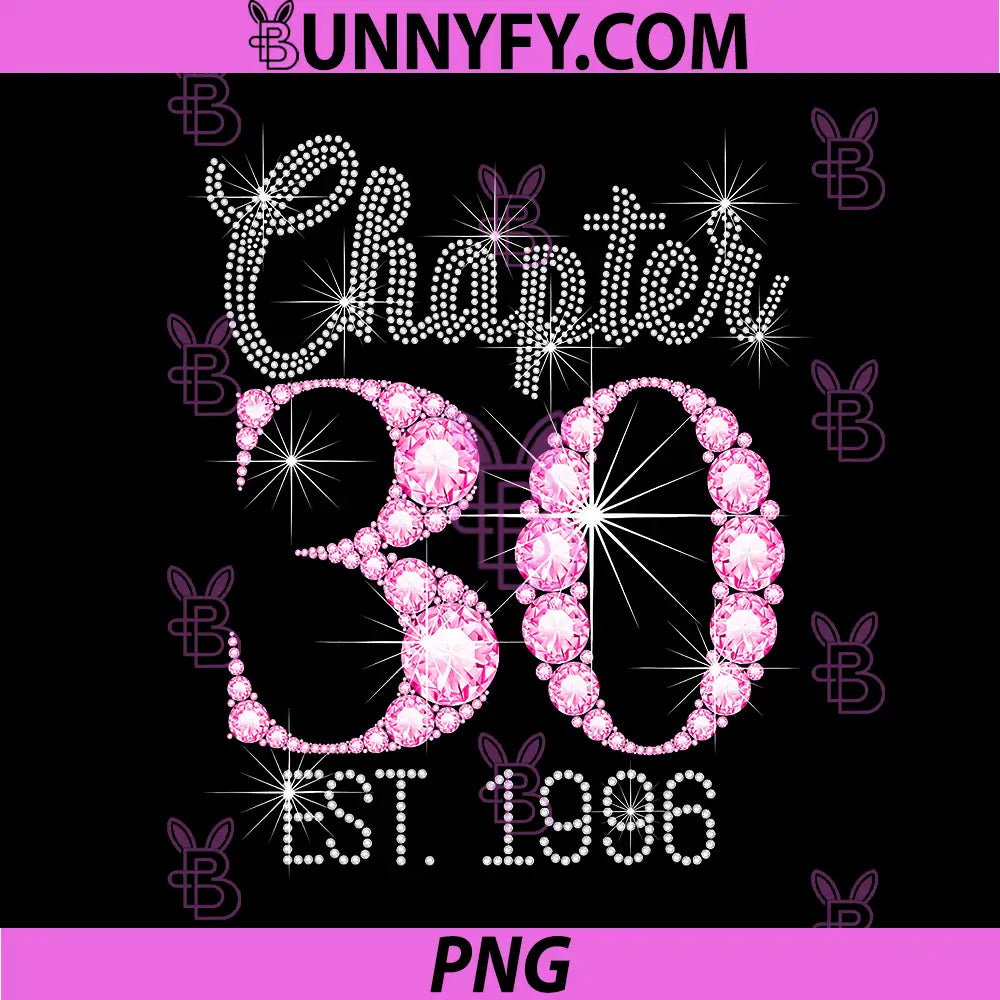 Chapter 30 EST 1996 PNG, Happy 30Th Birthday PNG