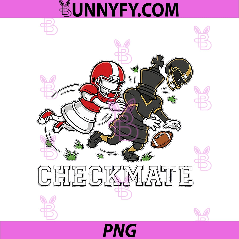 Checkmate Football PNG, Chess Pawn Victory Illustration PNG