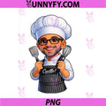 Chef Corillo Cute Cartoon Cook Character PNG, Funny Chef Cooking Design PNG