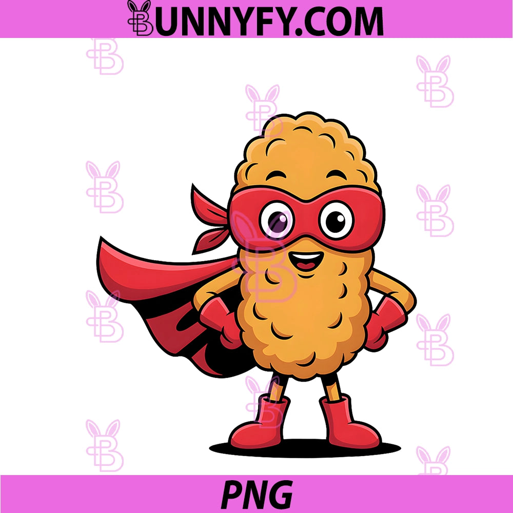 Chicken Nugget Art PNG, Chicken Nugget PNG