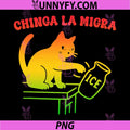 Chinga La Migra PNG, Funny Humorous Design PNG