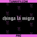 Chinga La Migra PNG, Old English Gothic Spanish Protest Text PNG