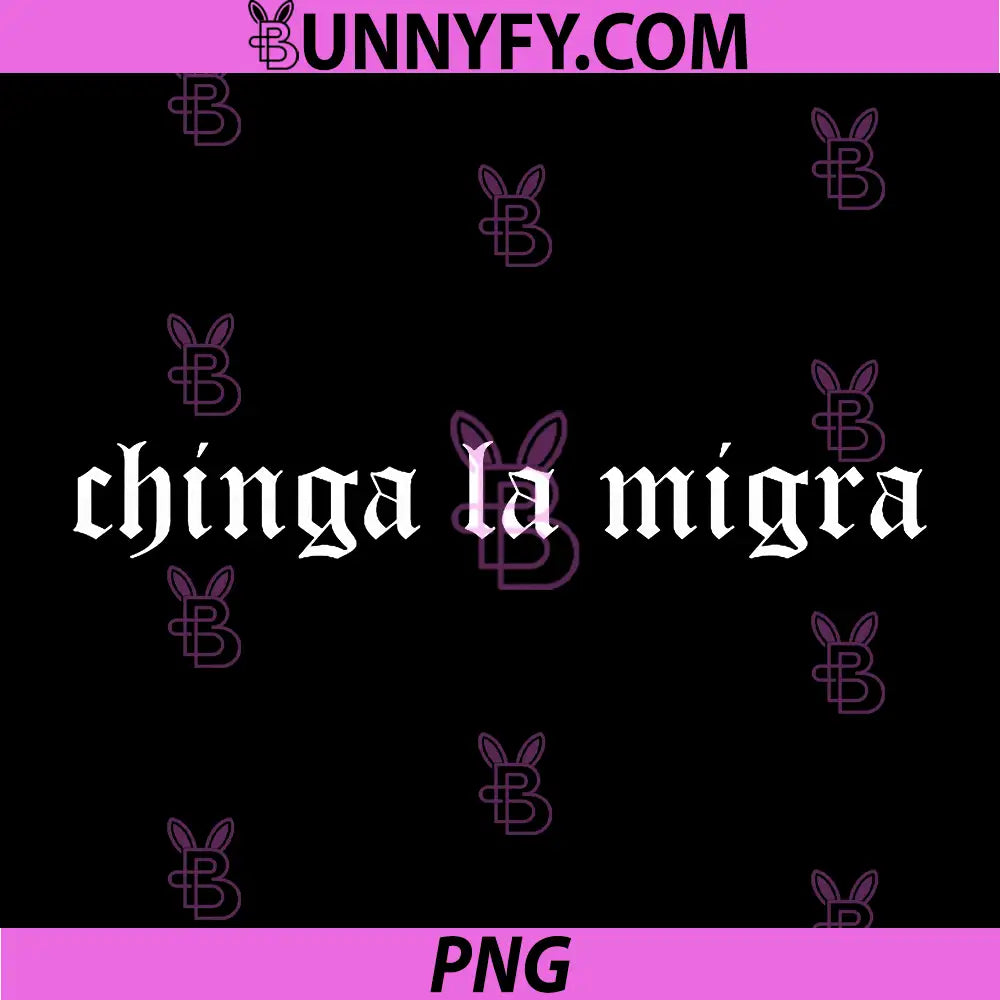 Chinga La Migra PNG, Old English Gothic Spanish Protest Text PNG