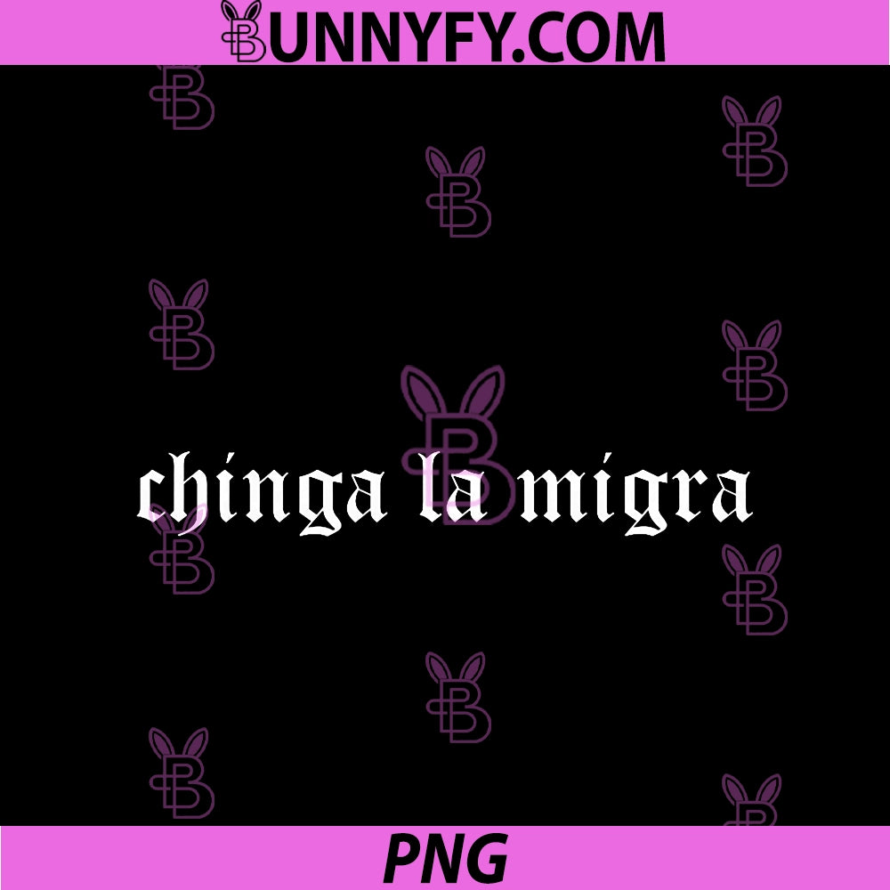 Chinga La Migra PNG, Old English Gothic Spanish Protest Text PNG