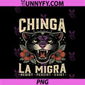 Chinga La Migra Panther PNG, Resist Human Rights PNG