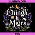 Chinga La Migra PNG, 8645 Abolish Ice Retro PNG