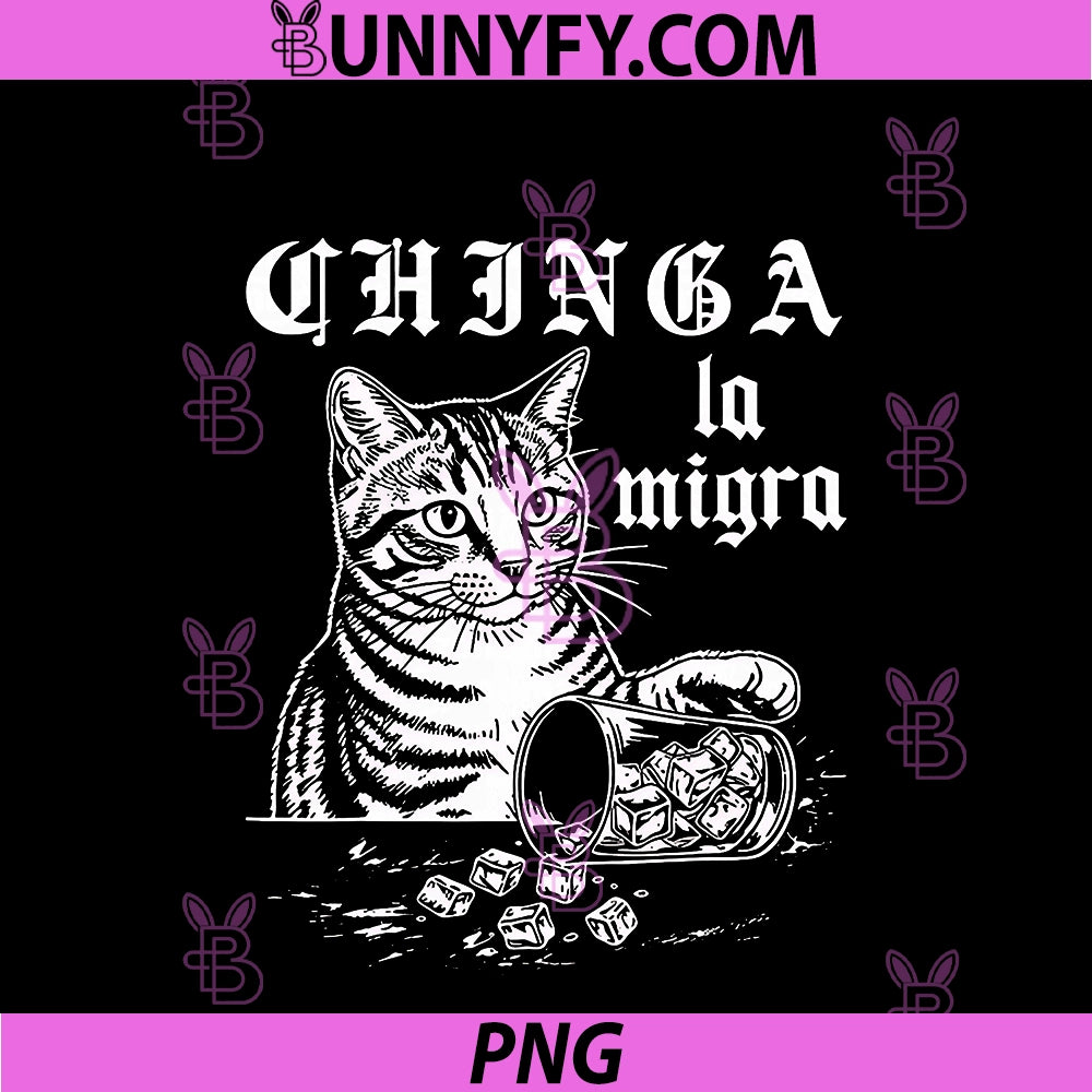 Chinga PNG, La Migra Cat PNG