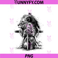 Christian Woman Warrior Lion PNG, Prayer Faith Strength Theme PNG