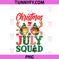 Christmas In July Squad PNG, Sunglasses Tropical Beach Summer PNG