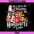 Christmas Is My Hogwarts Letter PNG, Harry Potter Christmas PNG