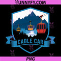 Cable Car Mountain Gondola Graphic PNG, Ski Lift Travel Adventure PNG