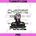 Chrome-Pulse PNG, Y2K PNG
