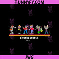 Chuck E. Cheese Est. 1977 Chuck E. PNG, Designs Through The Years PNG