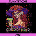 Cinco De Mayo Mexican PNG, De Mayo Sugar Skull PNG