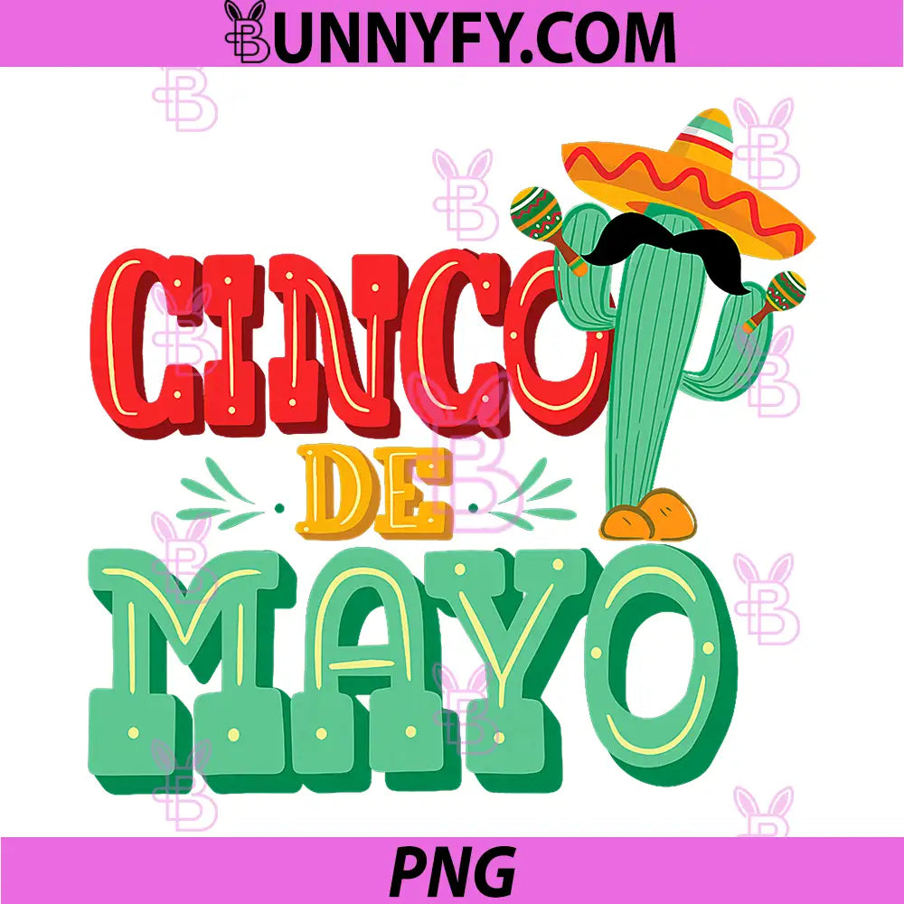 Cinco de Mayo PNG, Funny Mexican Party PNG