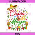 Cinco de Mayo PNG, Lets Fiesta Mexican Party PNG