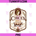 Circe's BBQ PNG, Greek Mythology Pitmaster Odyssey Humor PNG