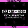 The Crossroads Hwy 61 And Hwy 49 PNG, Clarksdale Mississippi Blues Town PNG