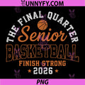 Class of 2026 Basketball PNG, Senior 26 Player Team Graduation PNG