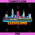 Cleveland 8-Bit Retro PNG, Video Arcade Gamer Style Gaming 80s PNG