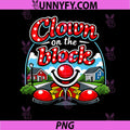 Clown on The Block PNG, Local Pride Badge Graphic PNG